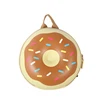 sekolah travel back pack cartoon 3d bags, leisure backpack bagpack for girls, cartoon circle cake shaped Donut backpack for kids