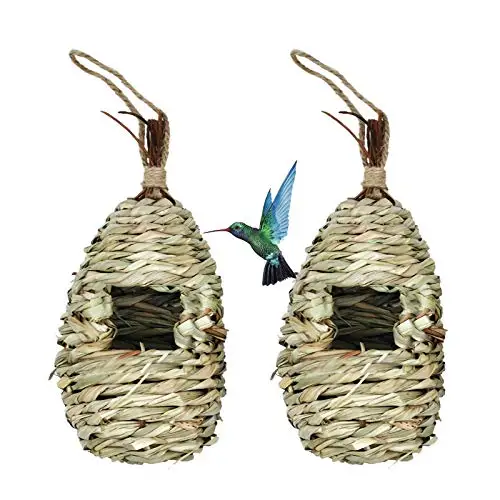 Natural Grass Cage Bird Nest Wholesale Handmade Grass Woven Grass Bird