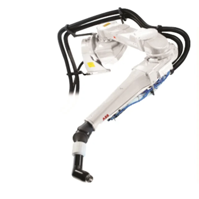  Robô de pintura IRB de ABB 5500-23 FlexPainter com o braço robótico do robô do controle da pilha da grande linha central da área de trabalho 6
