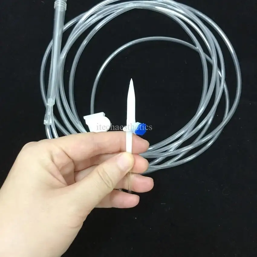 wholesale triple nozzles oxygen jet peel handpiece/oxygen jet clear handpiece
