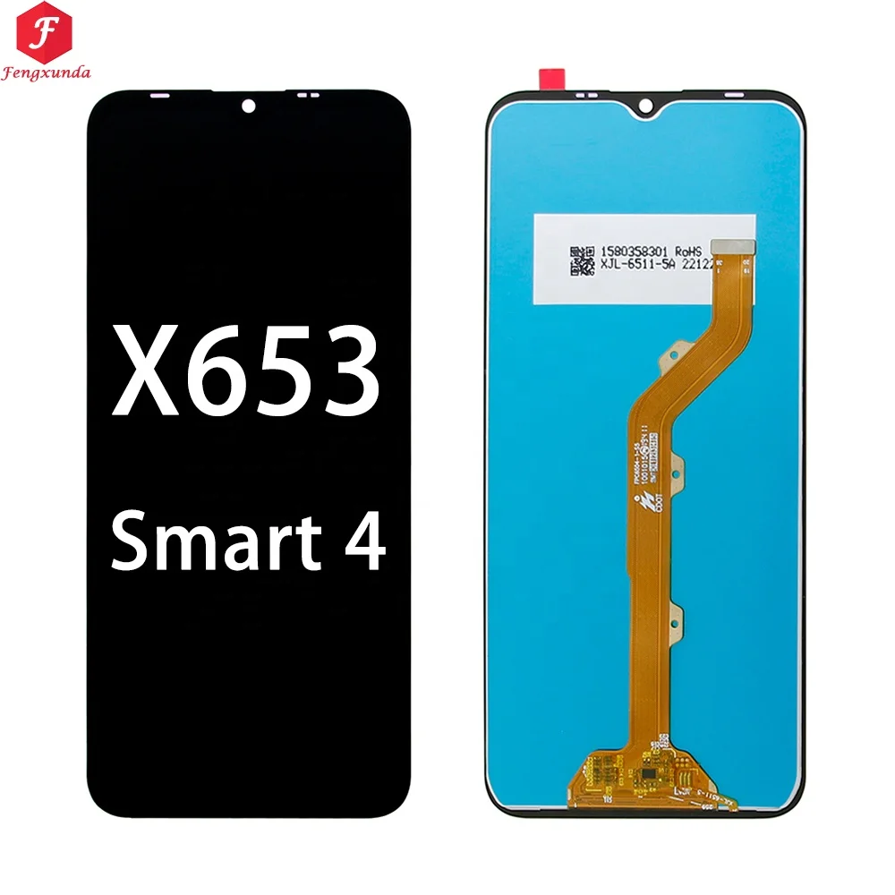 For Infinix Smart 4 X653 Touch Screen LCD Display - 6.6