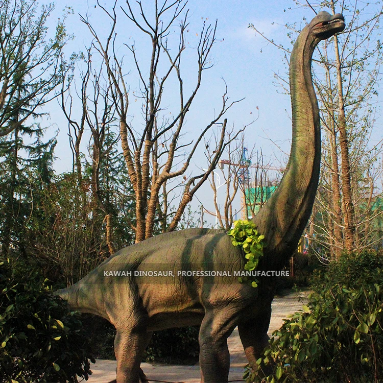 Long Neck Animatronic Dinosaur Realistic Life Size Dinosaur