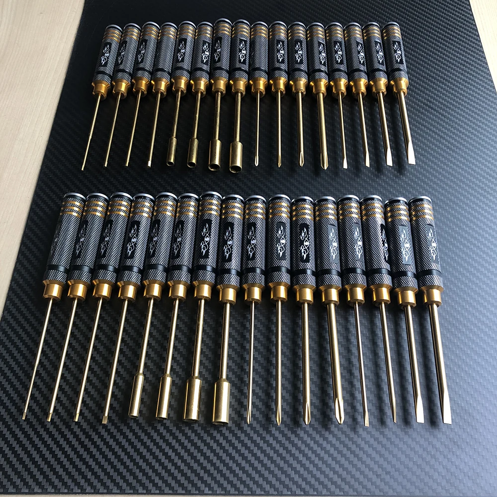 Germany High Speed Steel Multi Screwdriver Set Cross,Hex,Flat,Nut Head