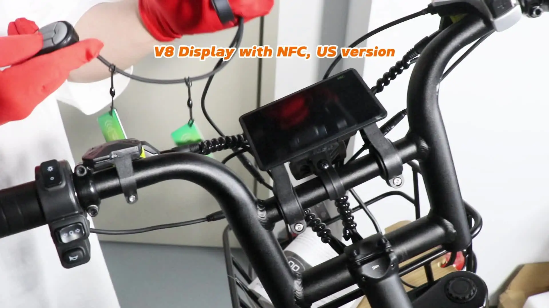 OUXI Fat Bike 5.0 US Version LCD Display with NFC & Code