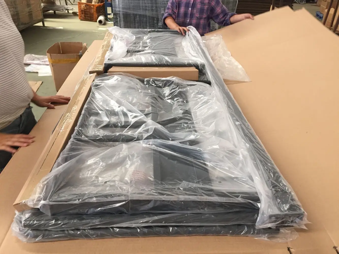 Ee. Uu. Popular K/d/muebles De Madera Brazo De Metal Sofá Cama - Buy