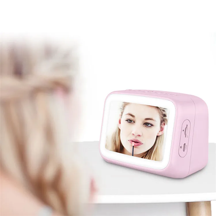 LED Bluetooth Speaker Mini Speakers Hands Free Portable Wireless Speaker With TF Card Mic USB Audio Music Player - ANKUX.COM