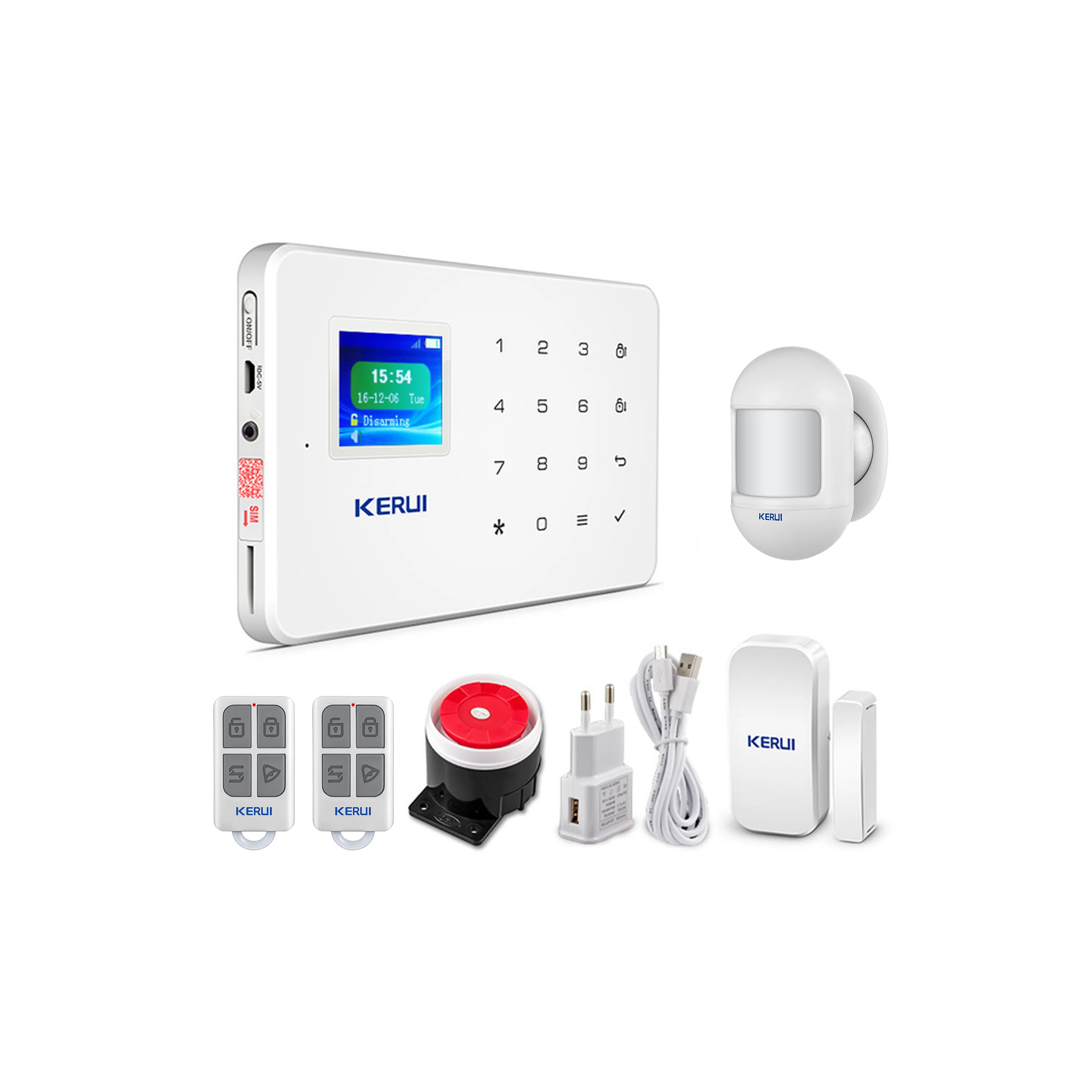 Fashion kerui intelligent home alarm system