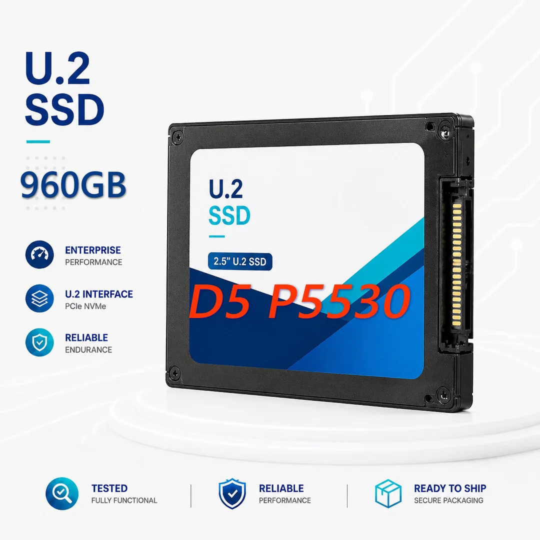 Enterprise NVMe SSD in E1.S form factor mounted on server motherboard
