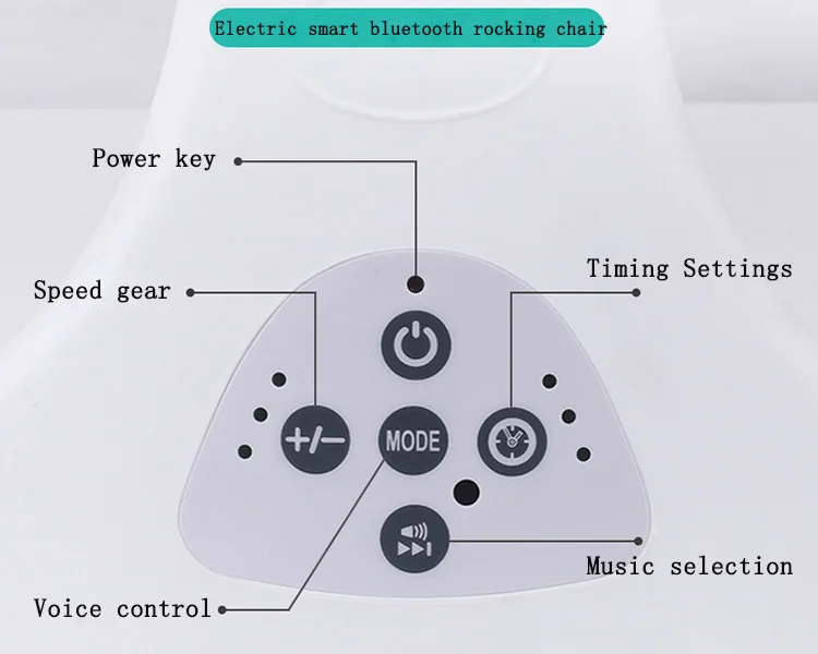 19 baby electric swing bed