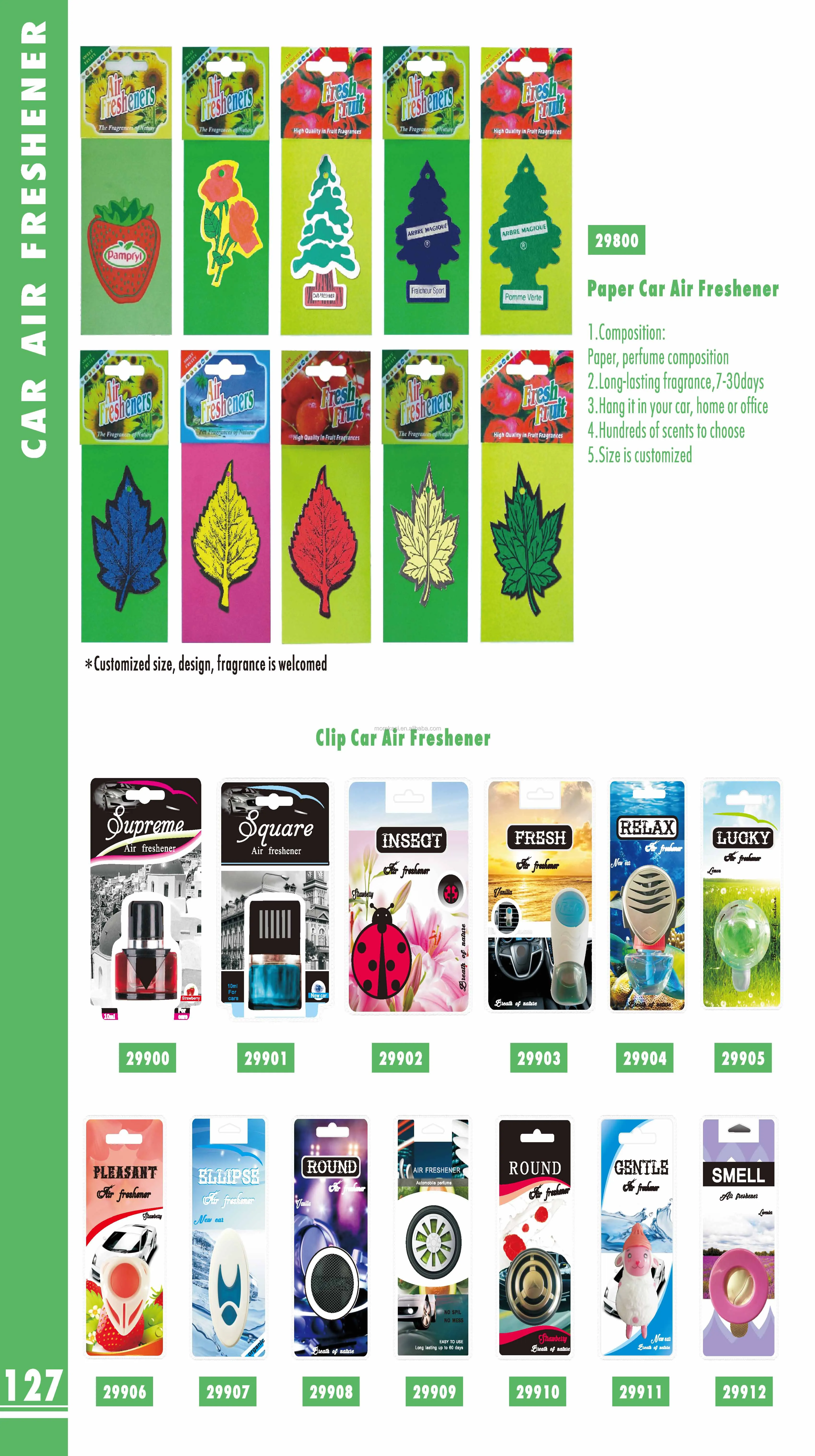 Tiikeri Long Lasting Scent High Quality Customized Paper Hanging Car