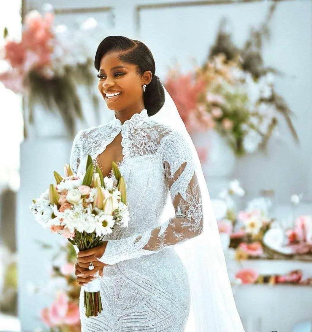 fishtail wedding dress long sleeve Mermaid Wedding Dresses  tagged "SLEEVES_Long Sleeve"  SELINADRESS
