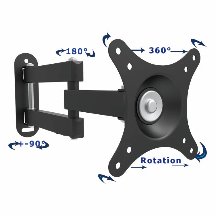 Vesa 100x100 Mm Rotation 360 Degree Swivel Tv Bracket Wall Mount Buy