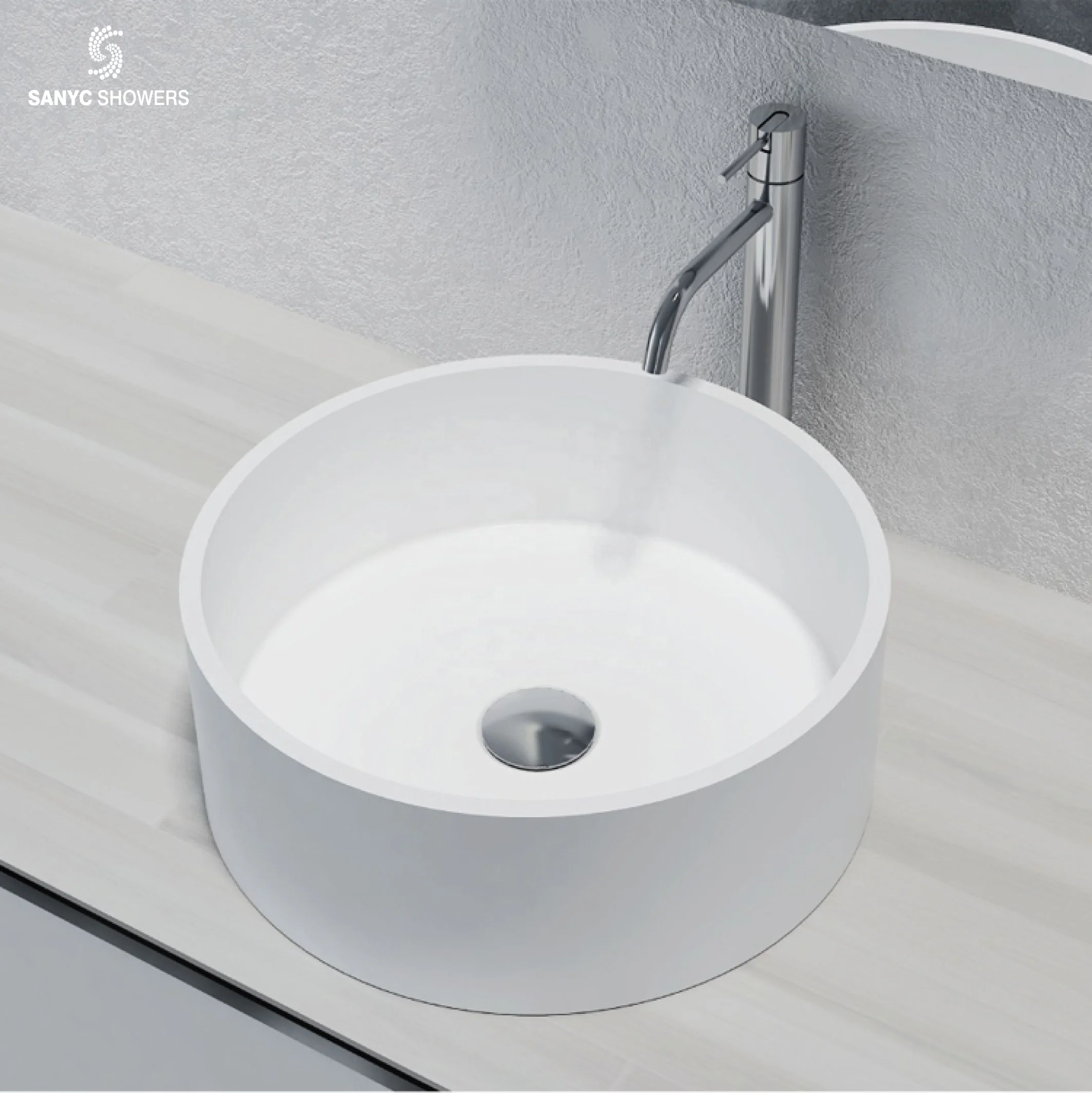 Countertop Wash Basin Round Shaped Small Bathroom Hand Wash Basin Buy Modern Designs Acrylic Solid Surface Artificial Stone Vessel Bathroom Countertop Wash Basin Sink