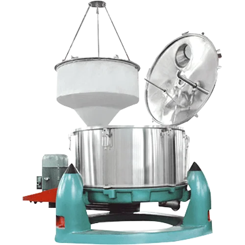 
Tripod bag upper discharge centrifuge Tripod discharge centrifuge 