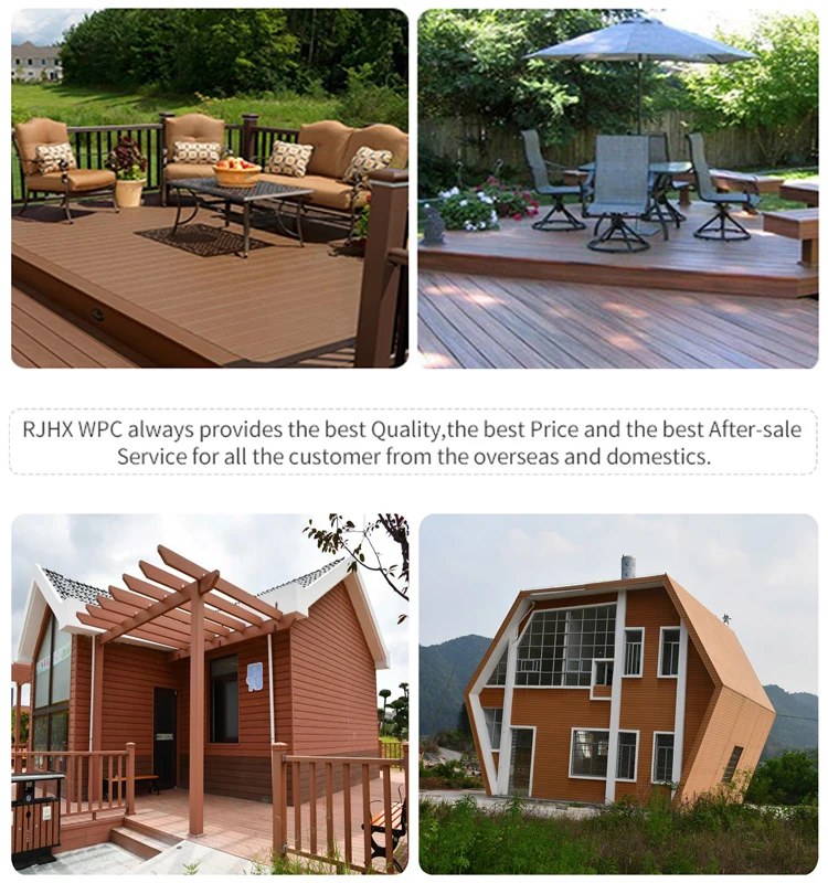 Hight Quality Low Price external cladding panels wpc siding wall panel