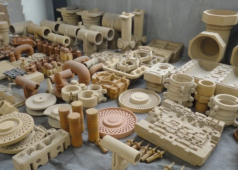 自动卧式分型冷箱砂芯打包机铸造设备