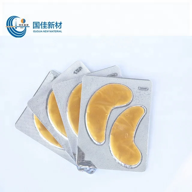 
GMP & ISO certificate factory 24k nano Gold collagen crystal eye mask 