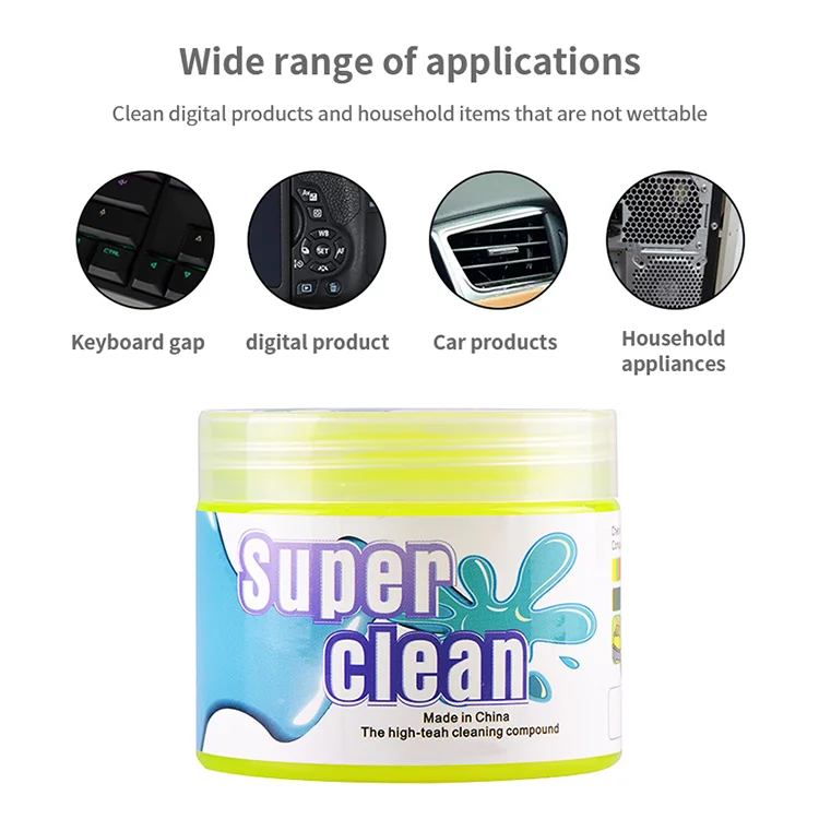 160g 200g Car Super Sticky Jelly Universal Keyboard Dust Cleaner