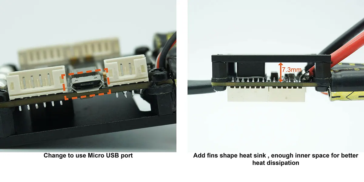 Hot selling Mini FSESC 4.2 50A  electronic speed controller drone accessory details