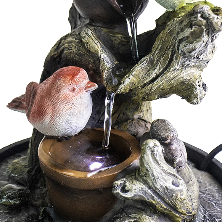 indoor bird fountain