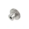 Brass Threaded Bushing, Brass Raised Diamond Knurled Bushing Nut