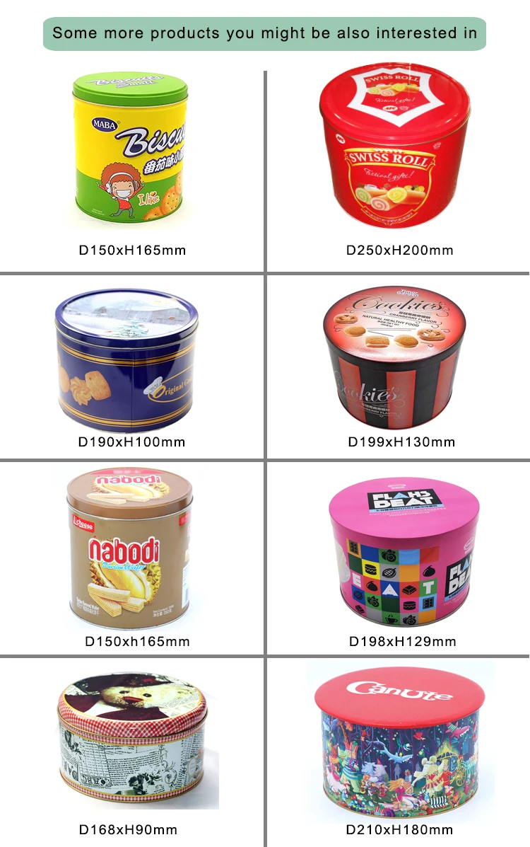 Hotsale Food Grade Tin Bucket For Popcorn Packing Wholesale Holiday