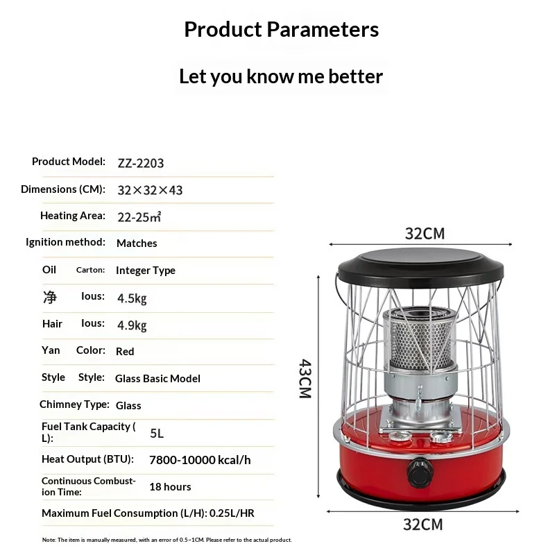 Portable Kerosene Heater - detail 8