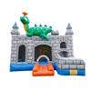 Wholesale Grey Dragon Bouncy Castles Combo Bounce Fun City Playground Bouncer Inflatable Castle Dragon For Kids