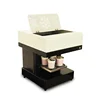 Supercolor WIFI 4 CUP 220V/110V 3D Cake Printer Price Coffee Cake Fruit Pizza Fruit Salad Coffee Printer With K C M Y Edible Ink