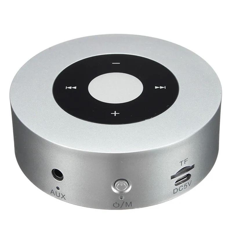 A8 Mini Wireless Bluetooth Speaker Portable Touch Screen Stereo Subwoofer MP3 Player Handsfree with Mic TF Card AUX Speakers - ANKUX.COM