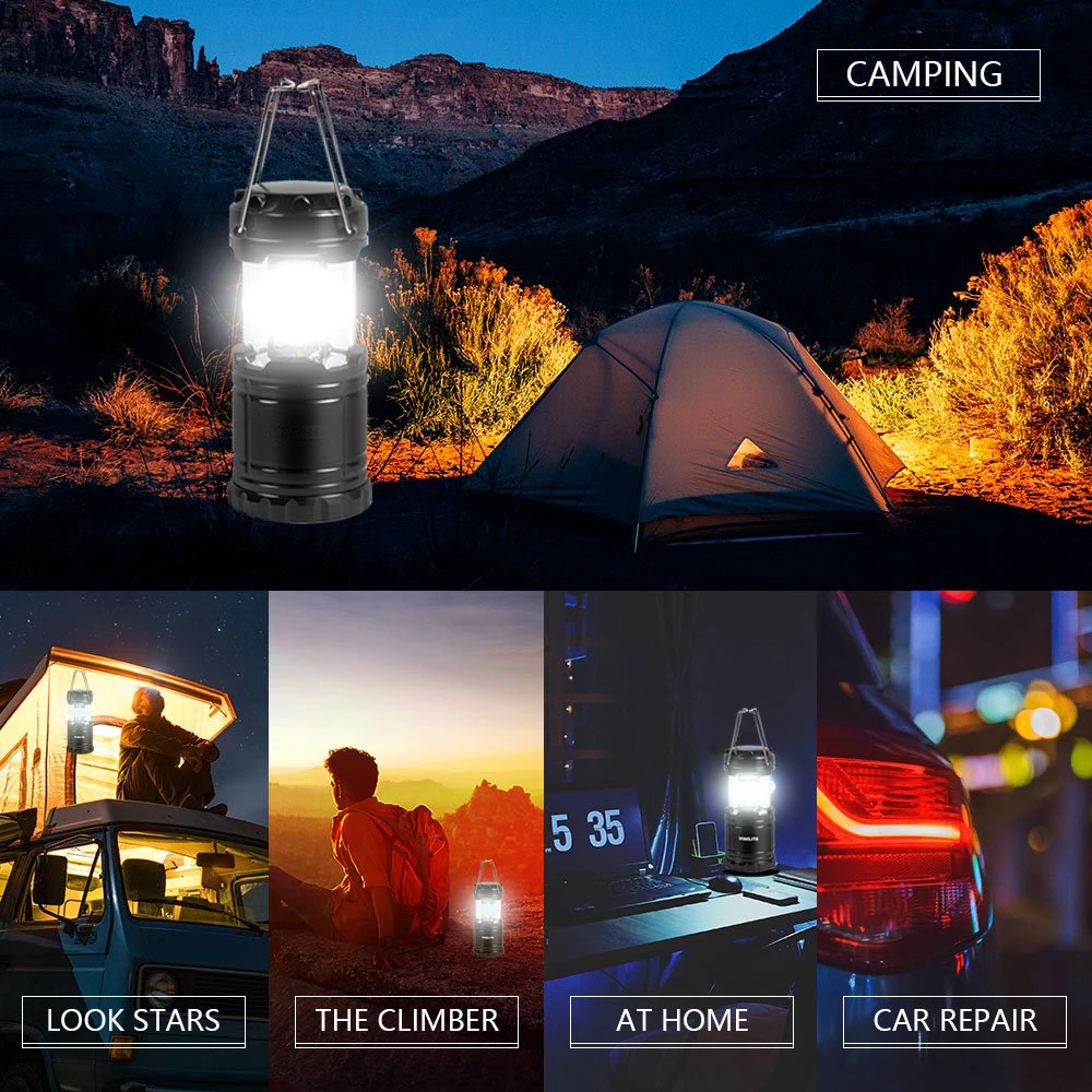 Ihualite Portable Collapsible Folding Hanging Foldable Telescopic 30