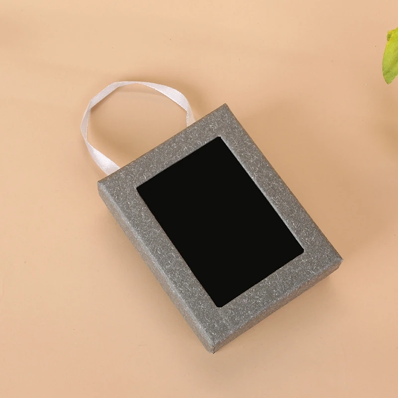 Wholesale Handleable Jewelry Necklace Packaging Box See Through Jewelry