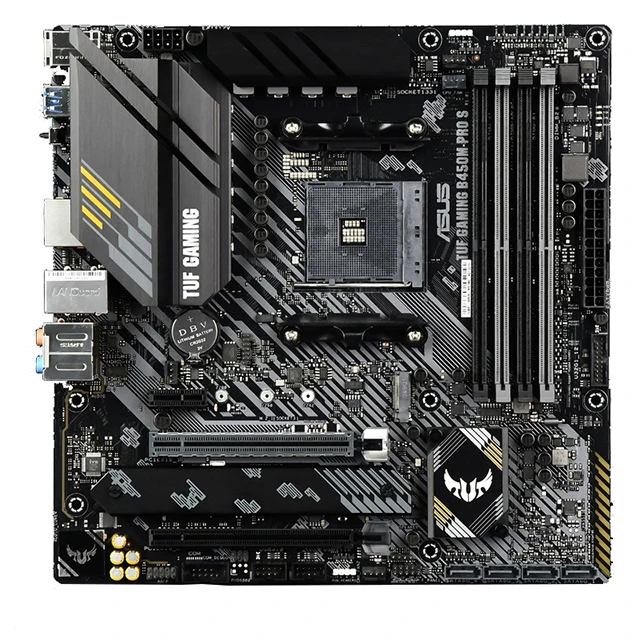 B450m Motherboard Am4 For Ryzen 5 5600g Cpus For Asus Prime B450mk