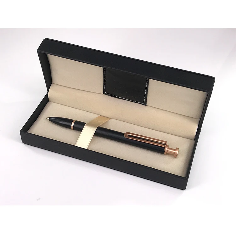 
Custom printed luxury design roller pen set gift box corporate gifts 