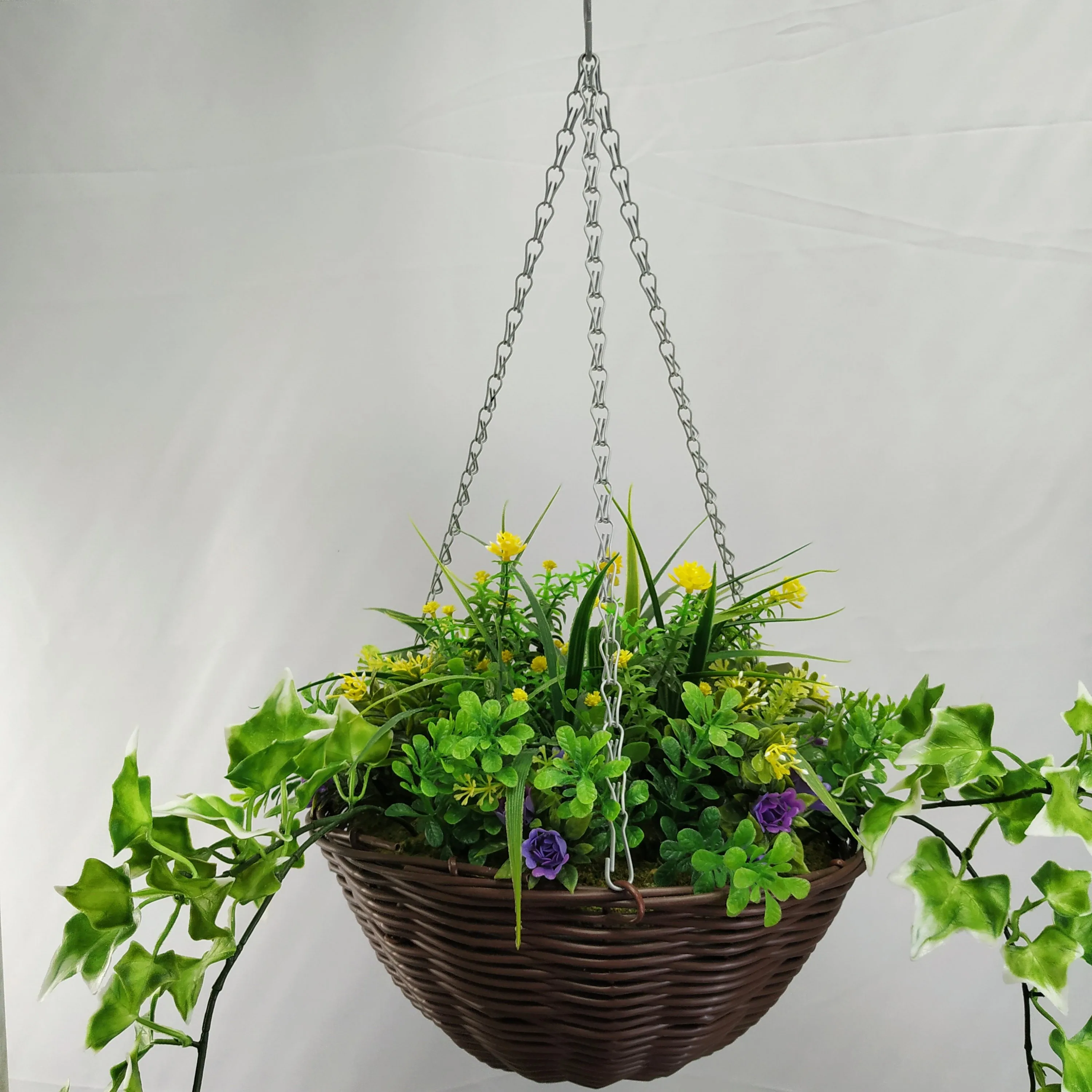 高模拟 2020 绣球花植物挂花篮价格便宜