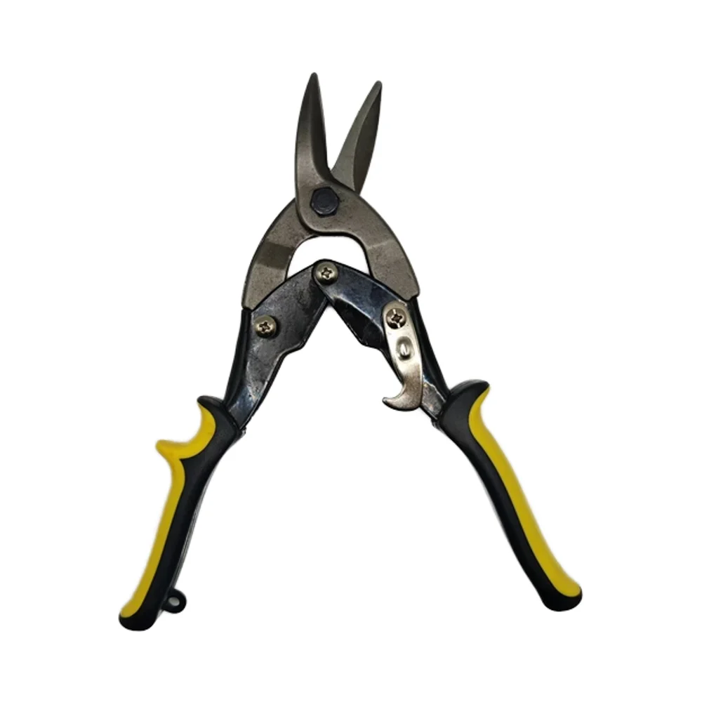 High Quality 250mm Multifunction Aviation Snip Industrial Right Cutter Smooth Steel Handle Plastic Blade Scissors Steel Plastic supplier