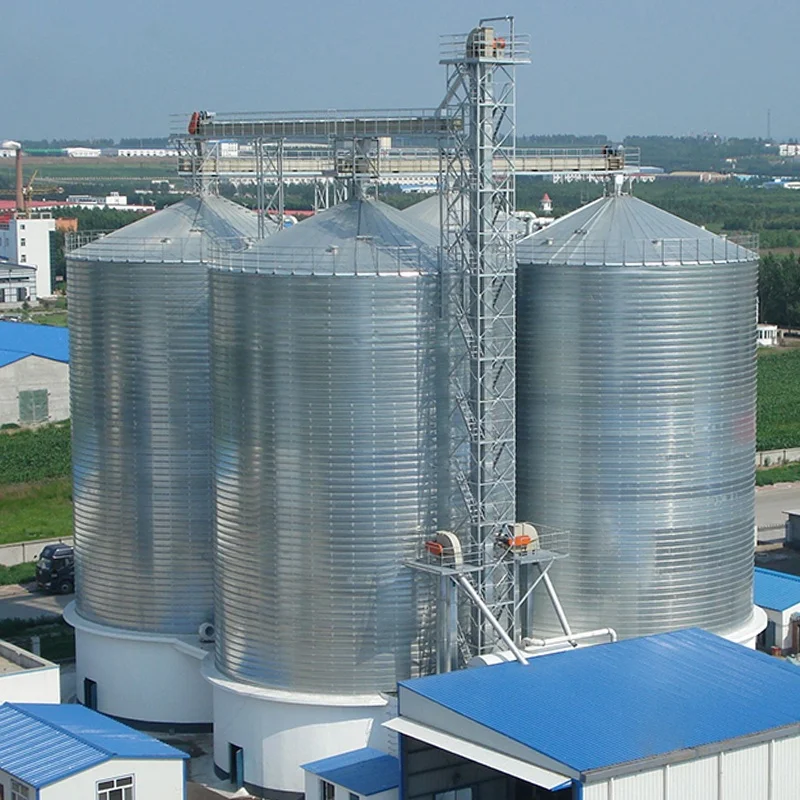 Hopper Bottom Steel Silos For Soybean Meal/small Steel Silos/steel ...