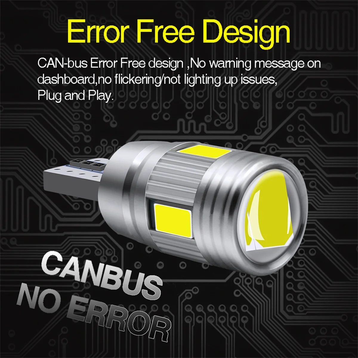 T10 / 5w Spotlight + Astigmatism 6smd 5630 Led Car Light Buy