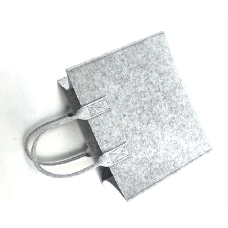 factory supply customized size felt bag tote