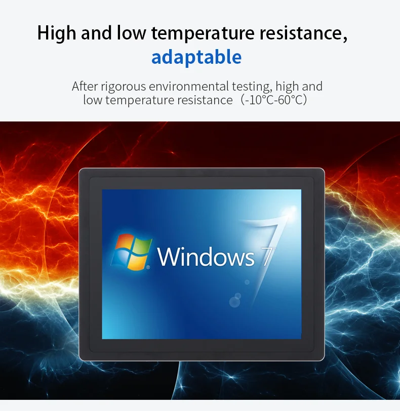 Hot Sale 10.4/12.1/15/17/19 Inch Full Colo HD Resistive Screen Android System Embedded Industrial Touch Panel Pc