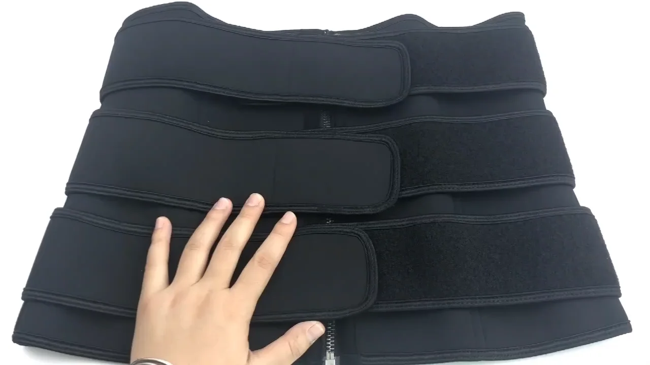 Slim Waist Trainer Lower Back Support Brace Slimming Sweat Hot Shaper