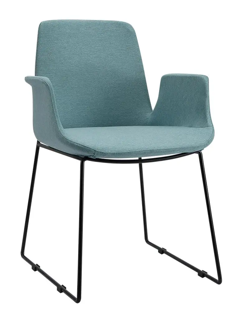 Normann Design Hotel Lounge Modern Comfortable Fabric Velvet Upholstery Lounge Chair Leisure Chair For Living Room