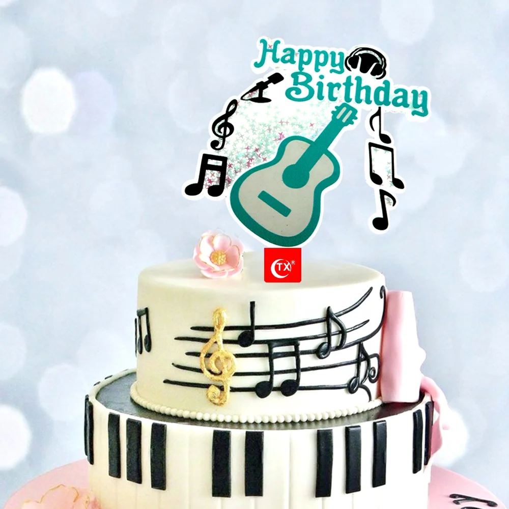 Amante Tx Note De Musique Rock Et Roll Ventilateurs De Gateau En Acrylique Joyeux Anniversaire Mobile Sable Mouvant Decorations De Fete Pour Enfants Buy Ins Style Gateau Topper Acrylique Gateau Topper Gateau D Anniversaire Topper Product On Alibaba Com
