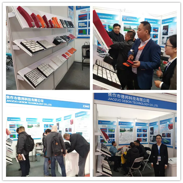 182mm height conveyor roller belt cleaner with polyurethane scraper