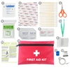 Small size 1680D Oxford fabric 60 Pieces mini first aid kit