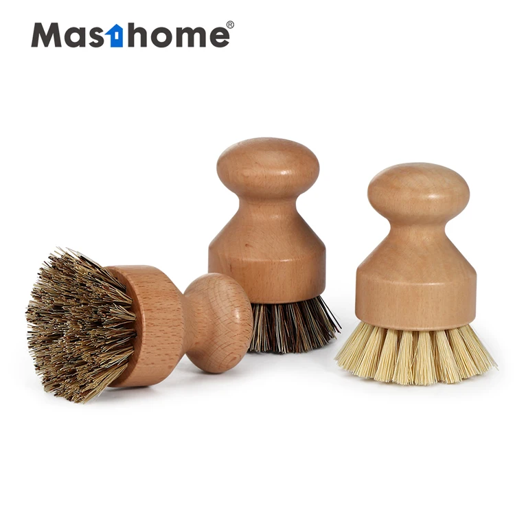 NATURAL SMALL DISH BRUSH 3 - The Attic Door Home/Bella Vita