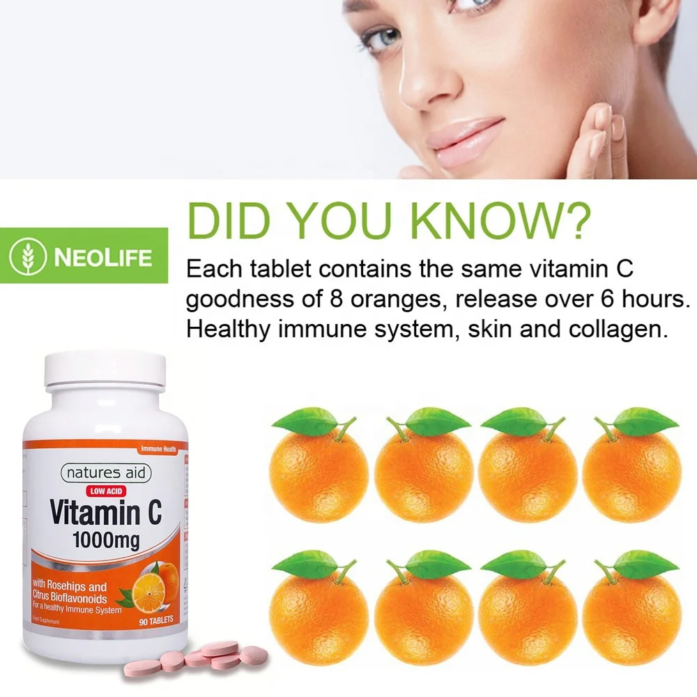 Private label 1000mg Fat soluble liposomal Vitamin C chewable tablet for skin whitening
