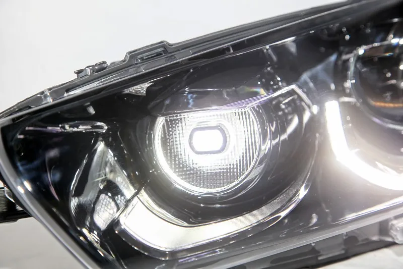 For Volkswagen For Scirocco Led Headlight Assembly Head Lamp Front ...