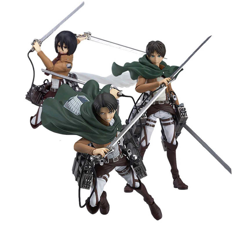 levi attack on titan action figure