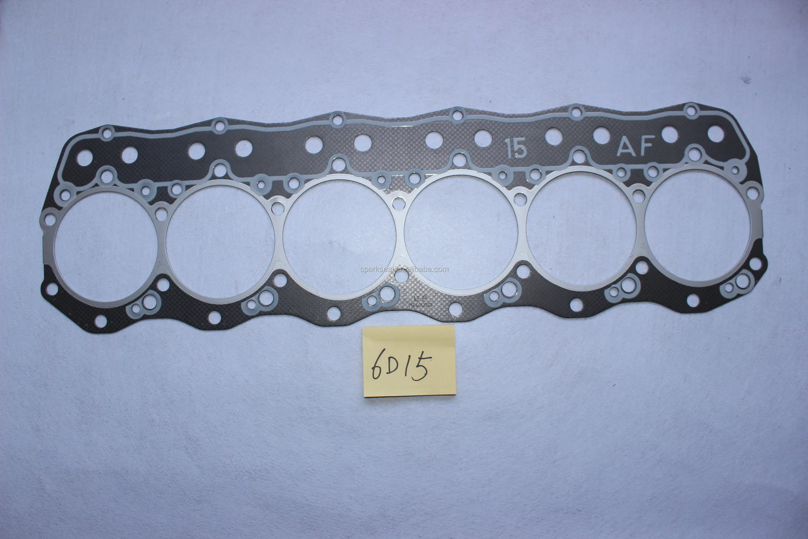 シリンダーヘッドガスケット6d146d15 6d16 6d16t 6d17三菱エンジンインテークマニホールドガスケット排気管ガスケット用